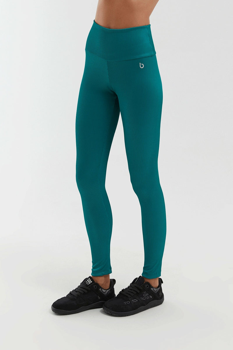 Calza Legging Aura Verde Botanic / Canelado