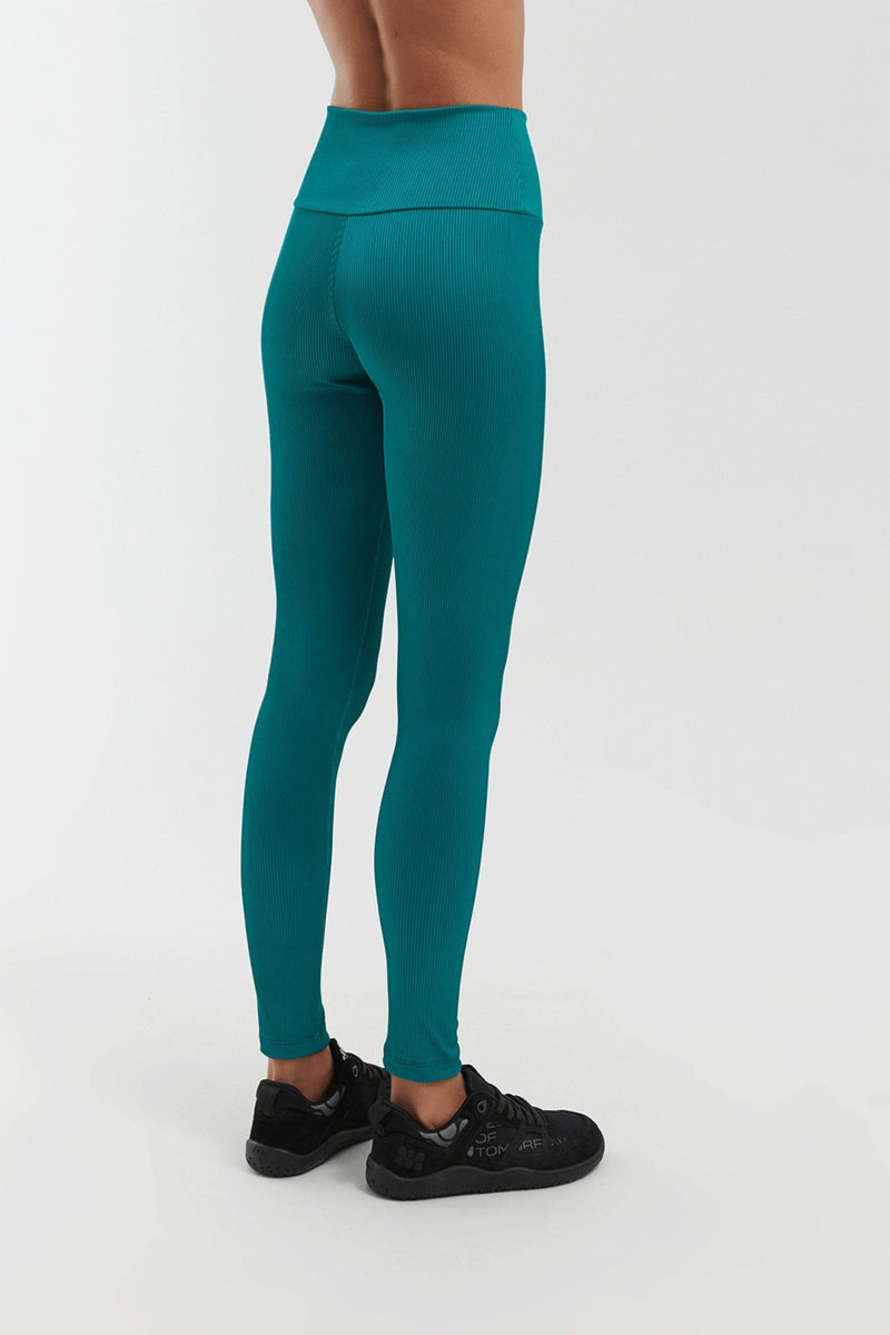 Calza Legging Aura Verde Botanic / Canelado