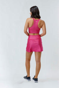 Falda Short Fitness Encanto Rosa Goiaba