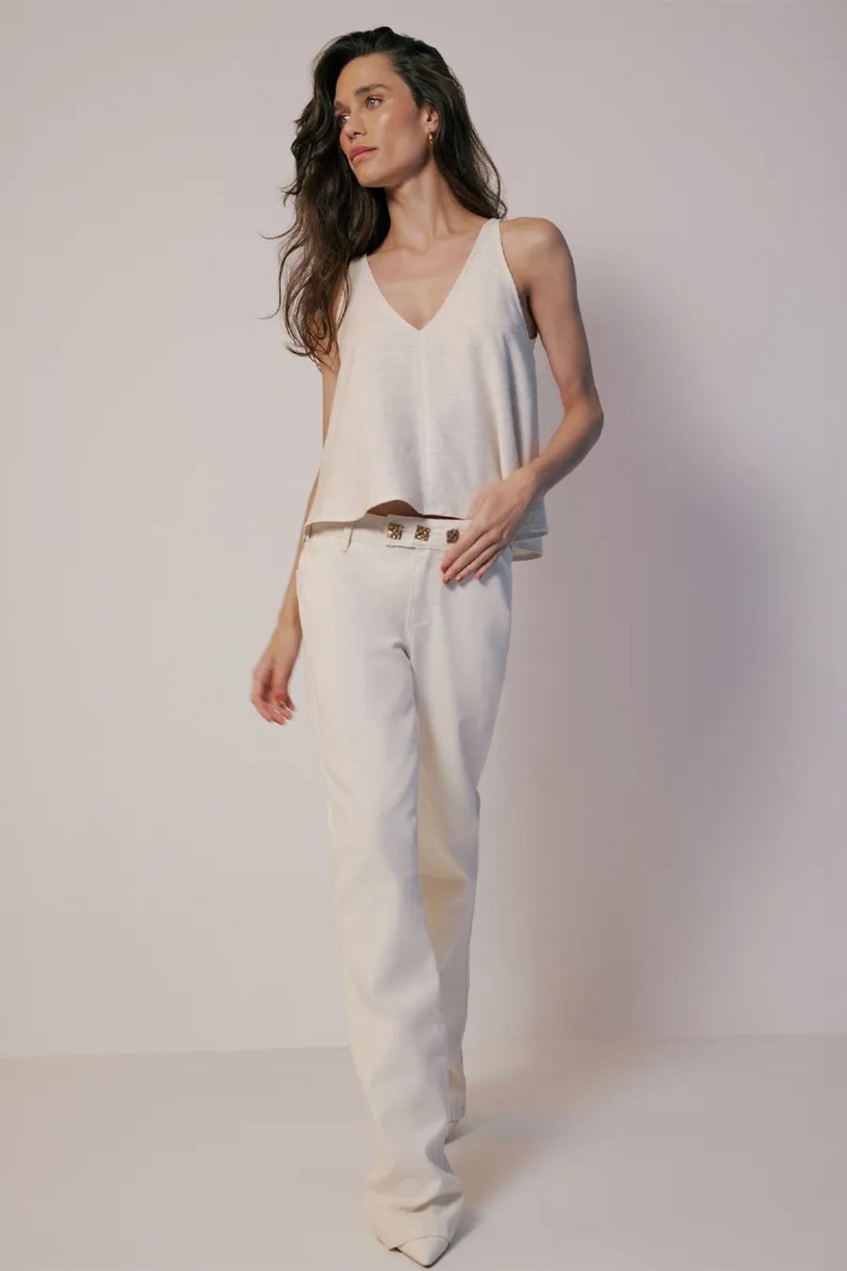 Jeans Sarja Feminina Flare