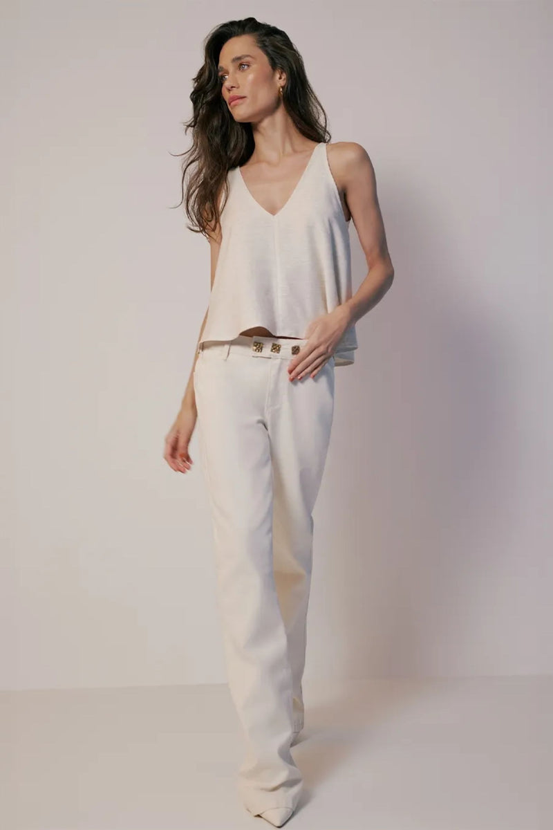 Jeans Sarja Feminina Flare