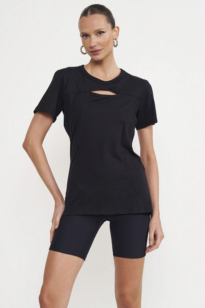 Camiseta con Abertura Sport Perfect Back