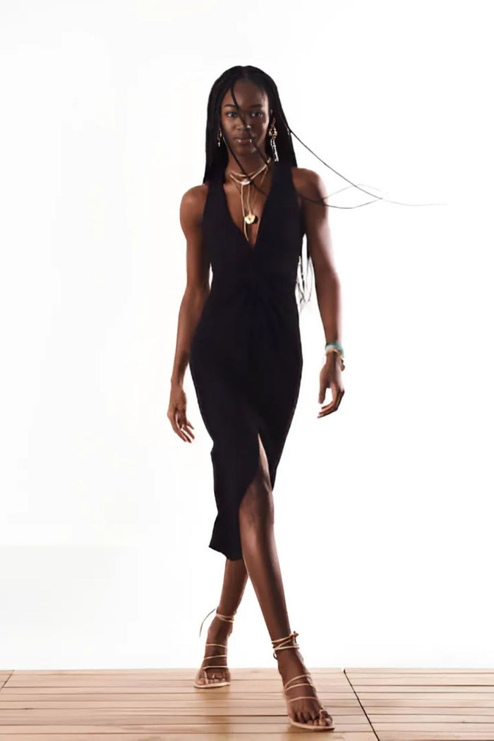 Vestido Canelado