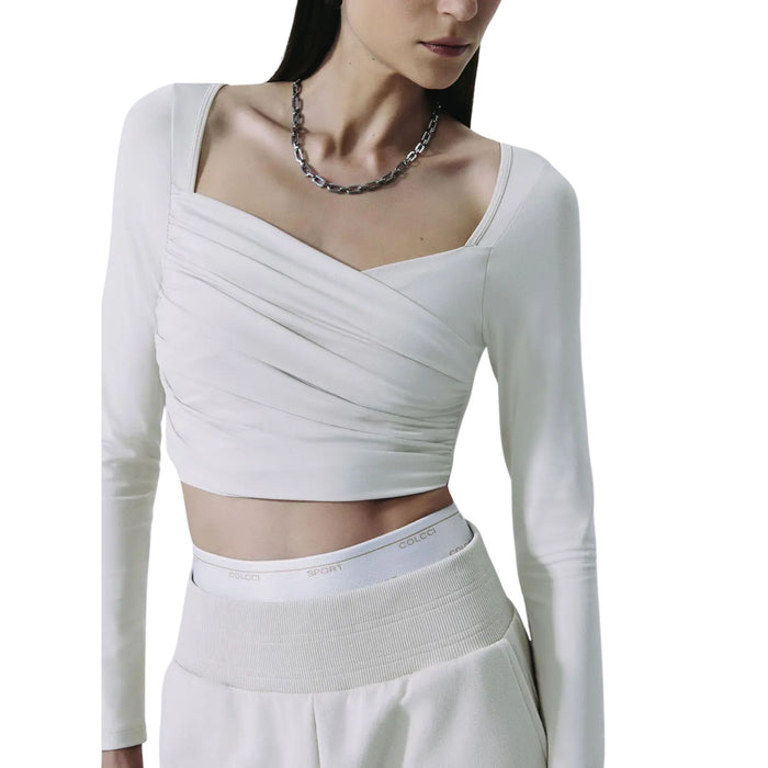 Blusa Fit Elegance con Drapeado