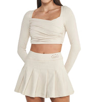 Blusa Fit Elegance con Drapeado