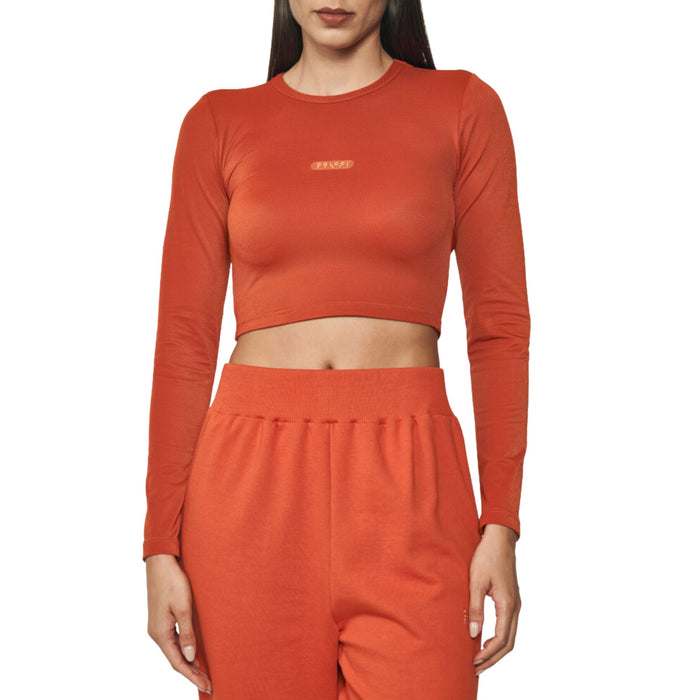Blusa Crop Manga Larga – Colcci Sport