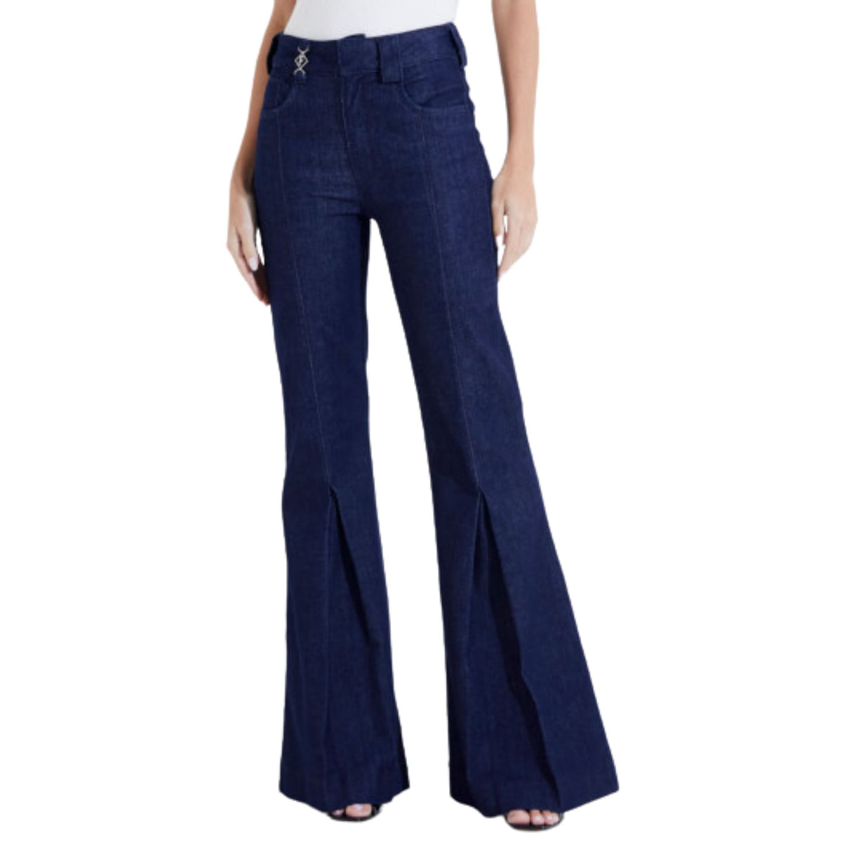 Jean Flare Azul Oscuro Colcci