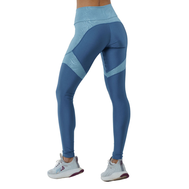 Calza Legging Finess Zamak Azul Jeans