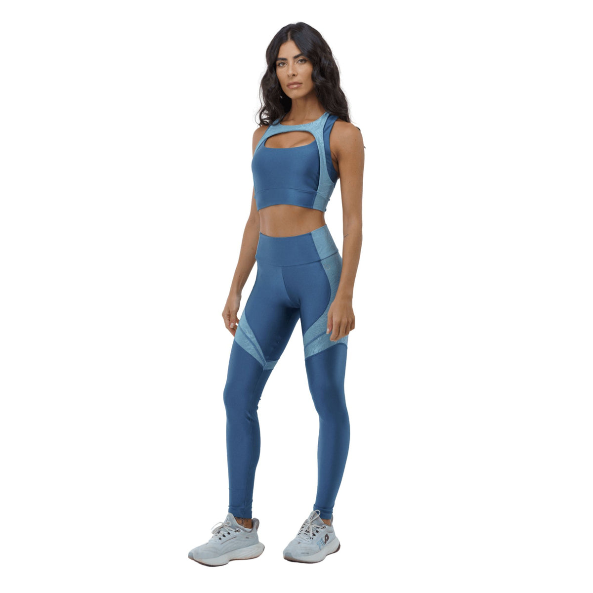 Calza Legging Finess Zamak Azul Jeans