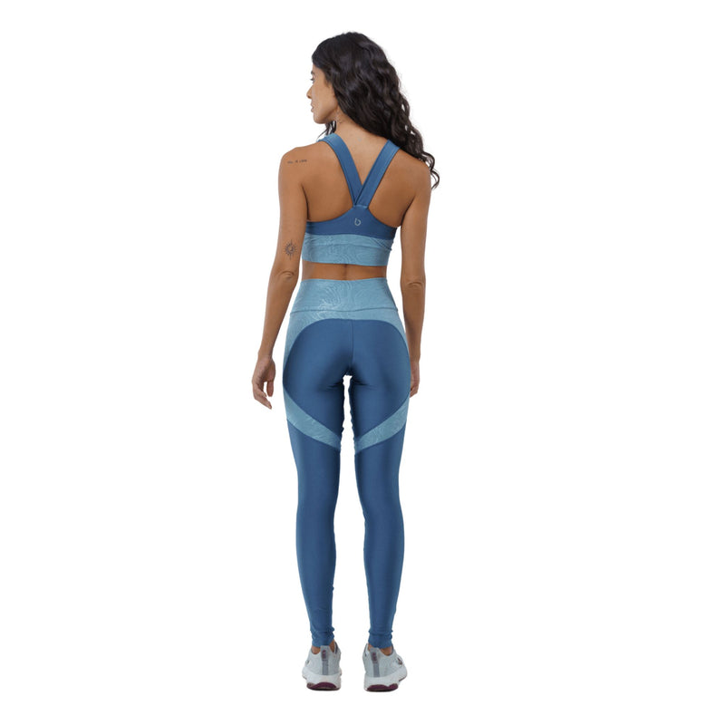 Calza Legging Finess Zamak Azul Jeans