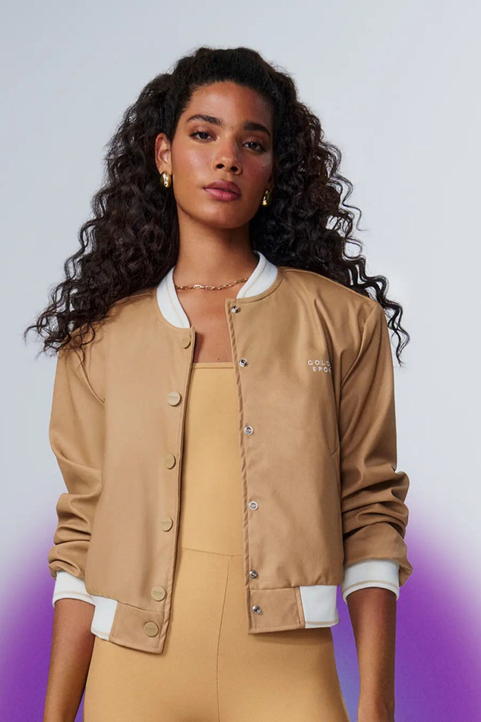 Chaqueta College  Beige