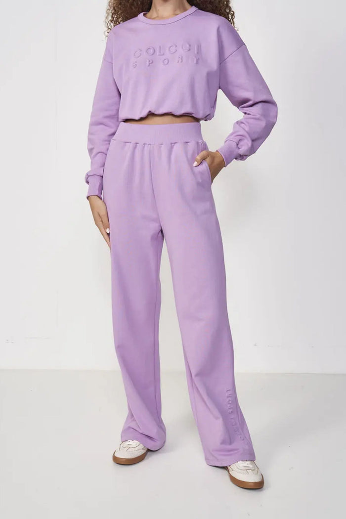 Conjunto Femenino de Polerón y Pantalón de Algodón