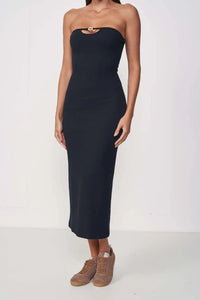 Vestido Midi Colcci – Negro – Colcci Sport