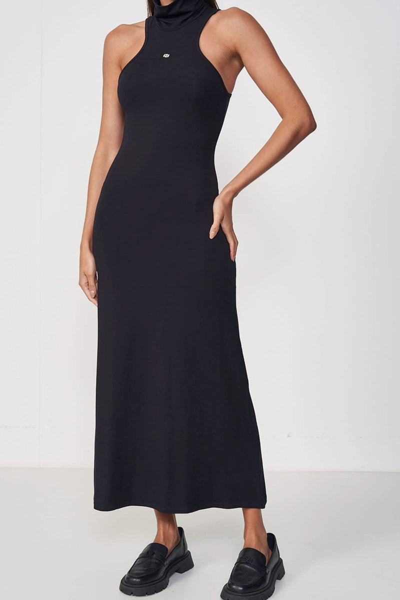 Vestido Colcci sin Mangas con Gola Alta