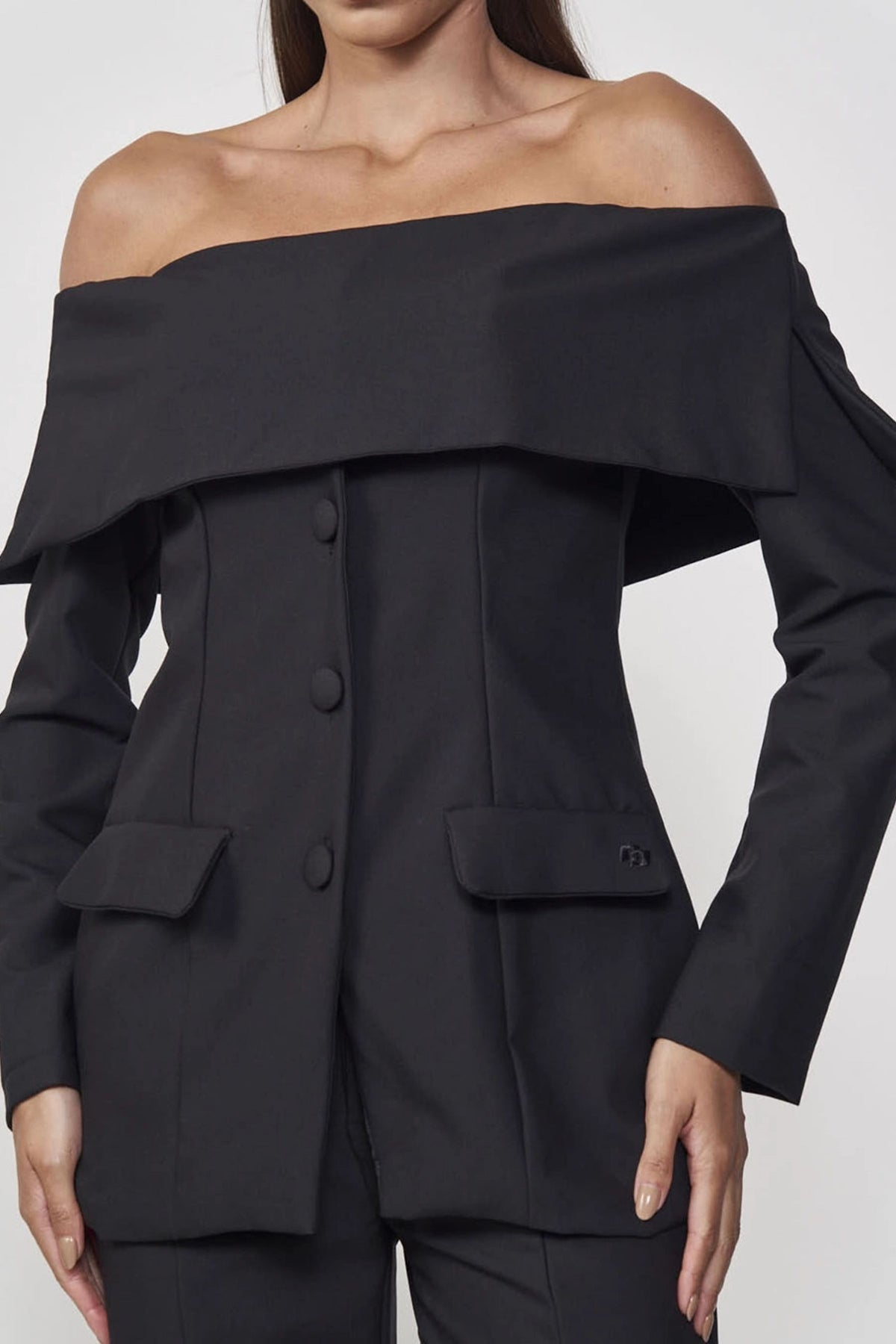 Blazer Alfaiataria Ombro a Ombro – Colcci
