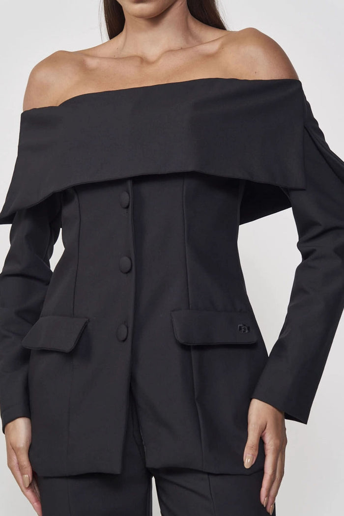Blazer Alfaiataria Ombro a Ombro – Colcci