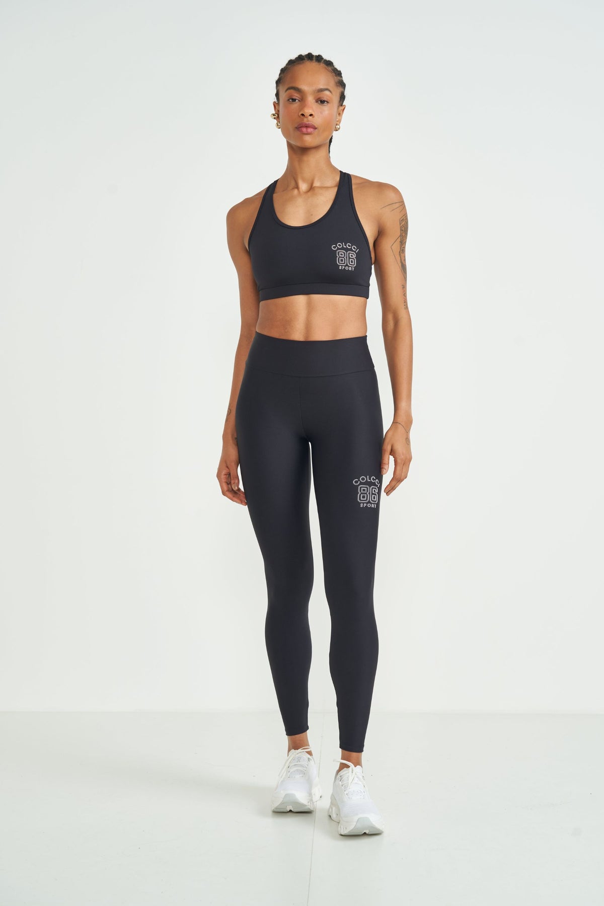 Conjunto Deportivo Top + Calza Legging Colcci Sport