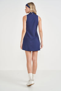 Vestido Corto Loose Cuello Alto Colcci Sport