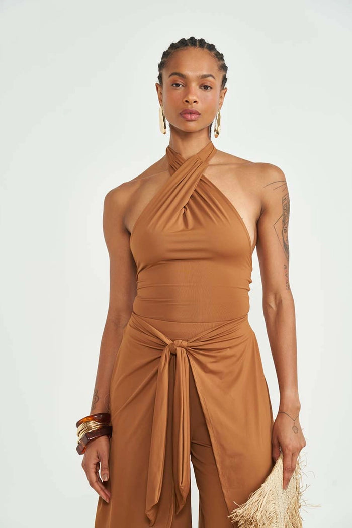 Body Slim Frente Única Transpassada de Colcci Sport