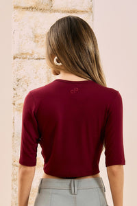 Blusa Cropped Slim