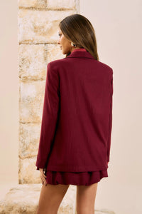 Blazer Risca de Giz Metalizadas