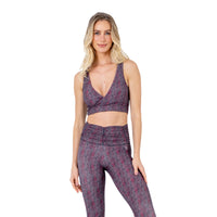 Top Cropped Sway Vino / Animal Print
