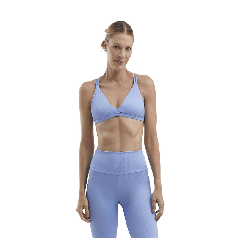 Top Fitness Aura Azul Maldivas / Canelado