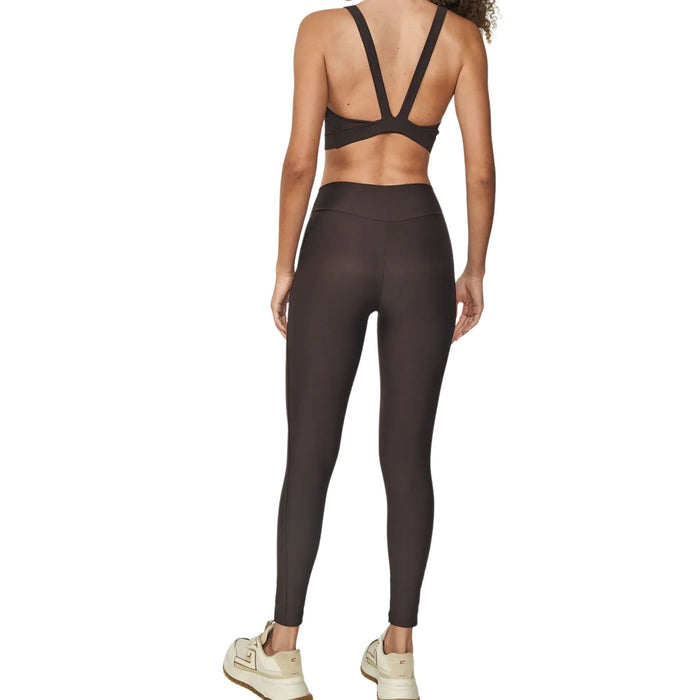 Conjunto Top y Calza Legging Marrón