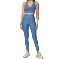 Conjunto Top y Calza Legging Ocean Move