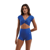 Top Fitness Glam Azul Royal