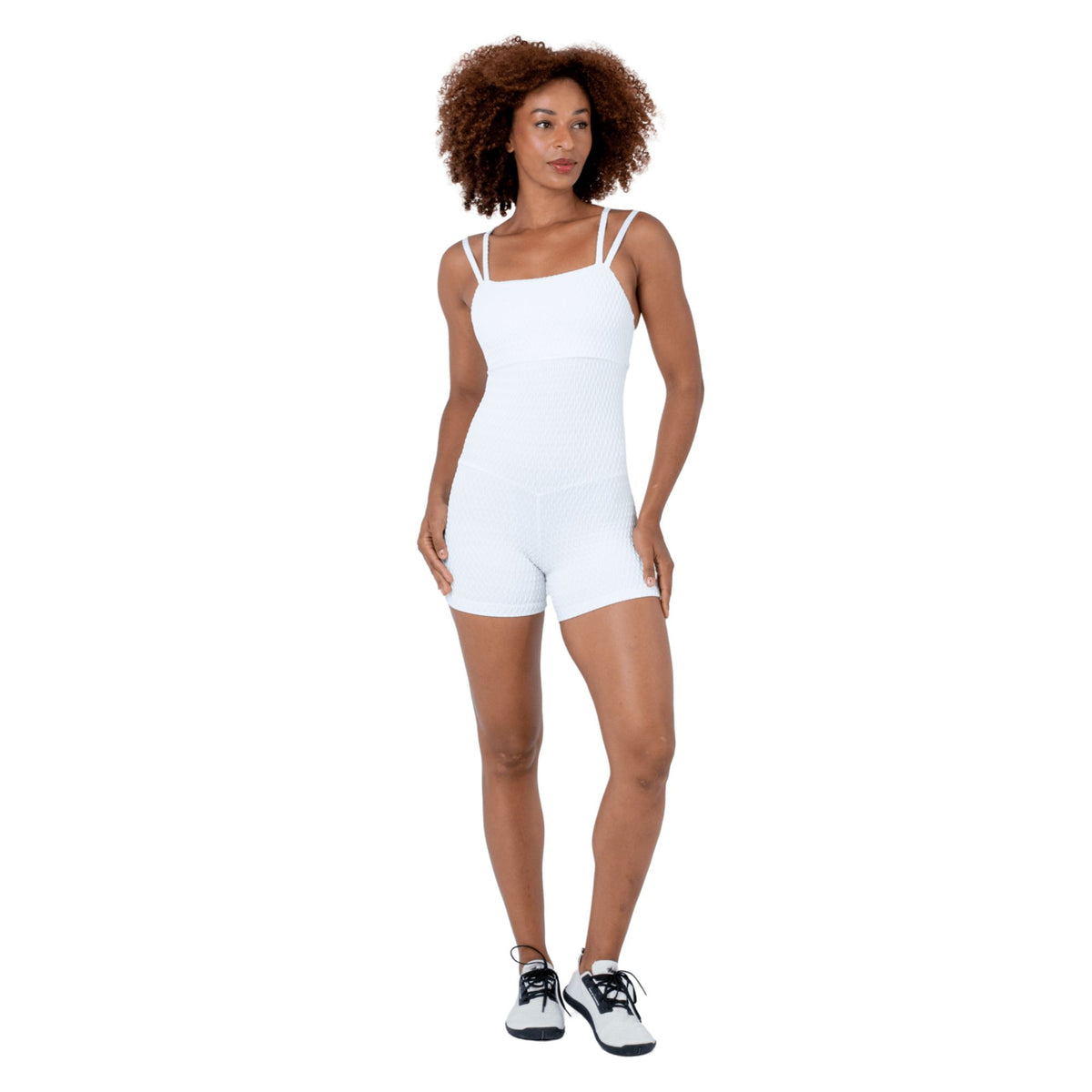Enterito Corto Fitness Motiv Blanco