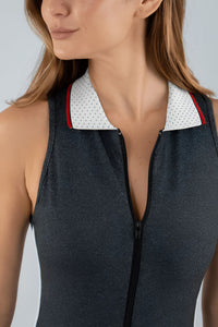 Enterito Deportivo Mujer BRO Fitwear Polo Zip