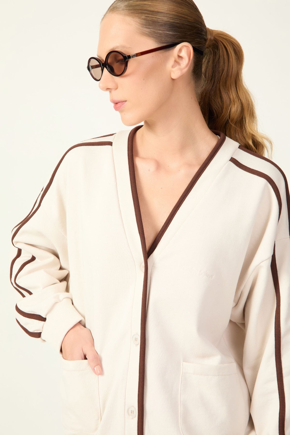 Chaqueta Deportiva con Recortes en Contraste Colcci Sport
