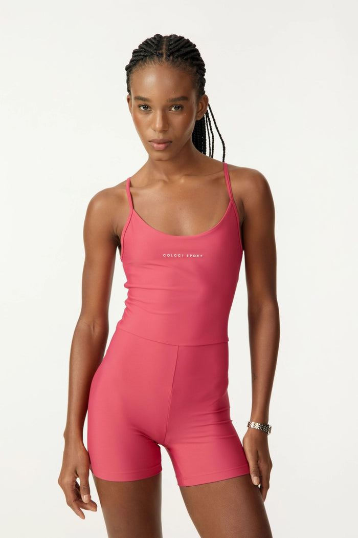 Enterito Deportivo Slim Espalda Abierta Colcci Sport Mind & Body