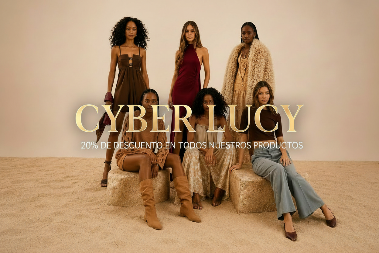 Banner Cyber Lucy Desktop - Dorado